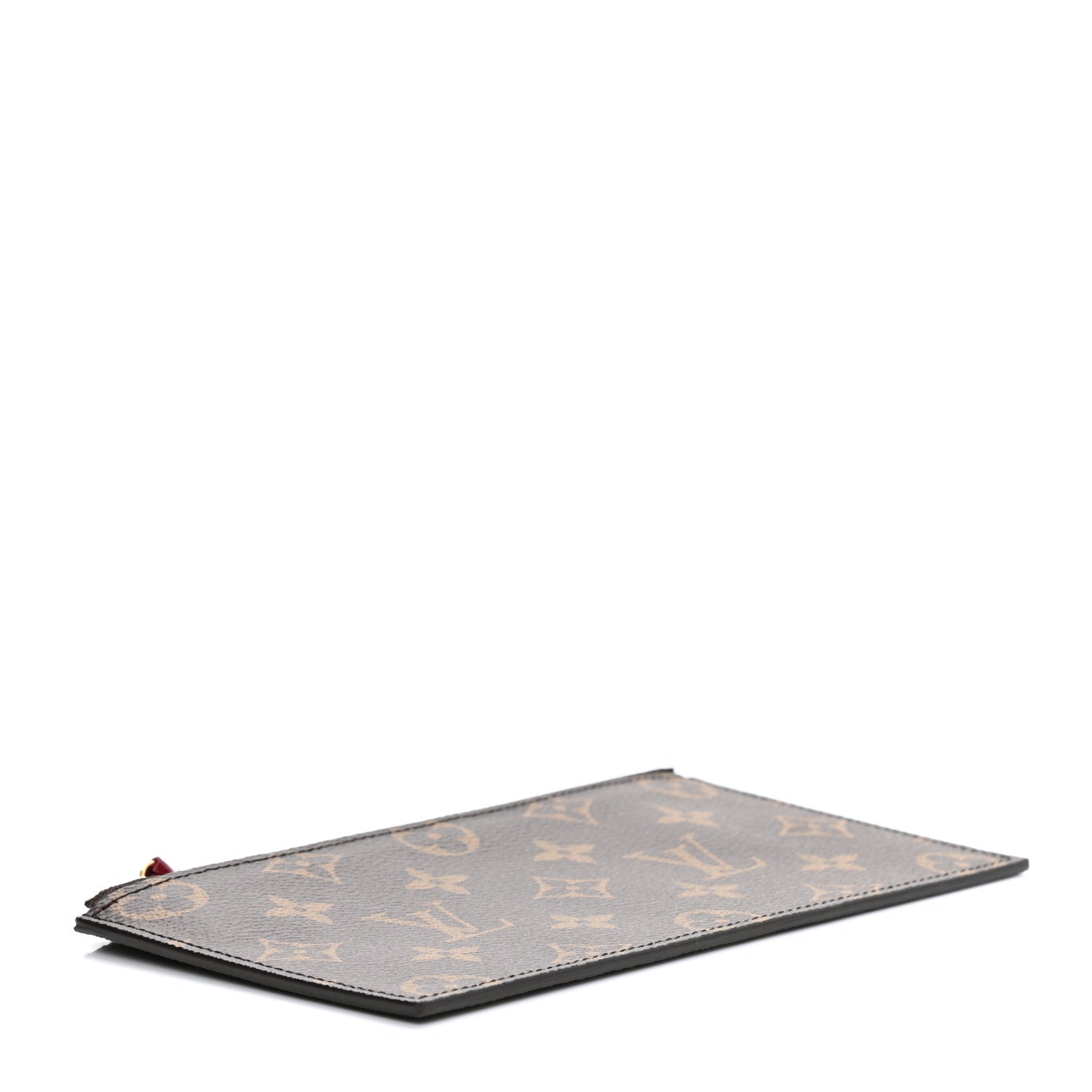 Louis Vuitton Monogram Felicie Chain Wallet Zippered Insert Fuchsia 4 of 6