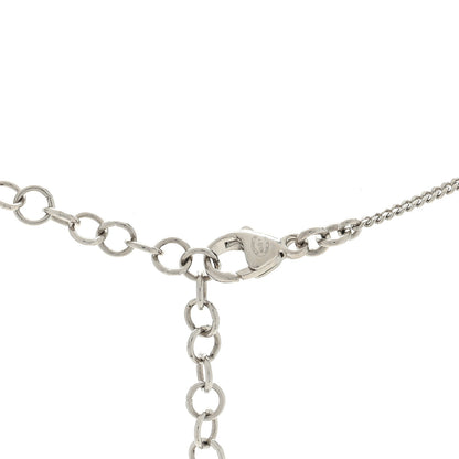 Chanel Crystal Pearl Star 5 CC Necklace Gold White 3 of 4