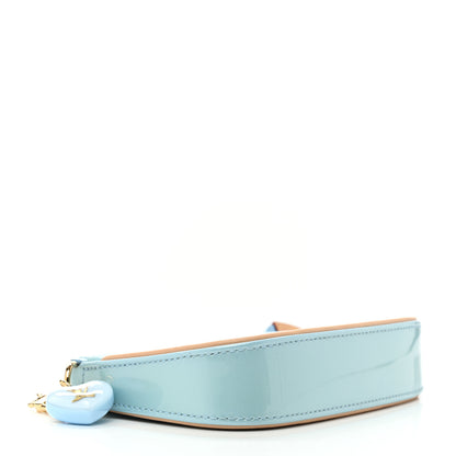 Louis Vuitton Vernis Valentine Mini Pochette Accessories Lollipop Blue 4 of 10