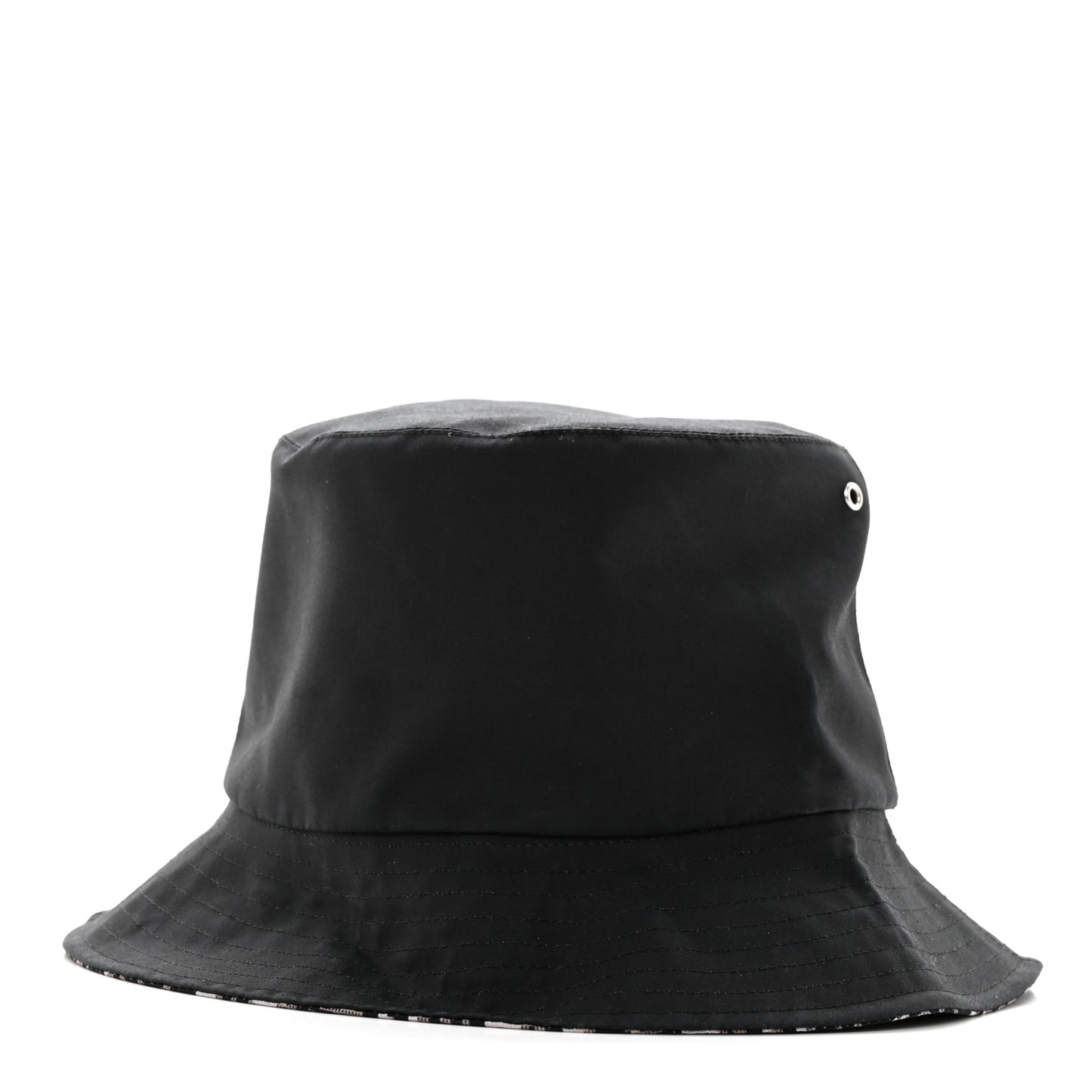 Oblique Reversible Teddy-D Brim Bucket Hat 58 Black
