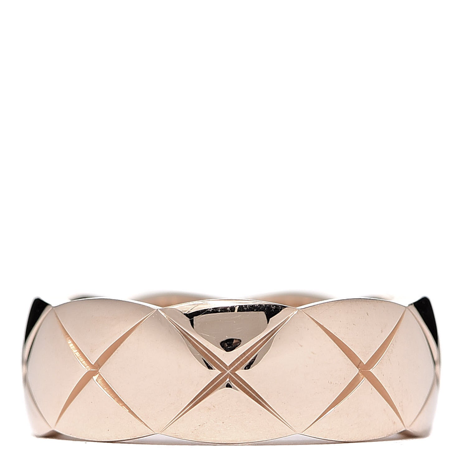 Chanel 18K Beige Gold Small Coco Crush Ring 48 4.5 3 of 5