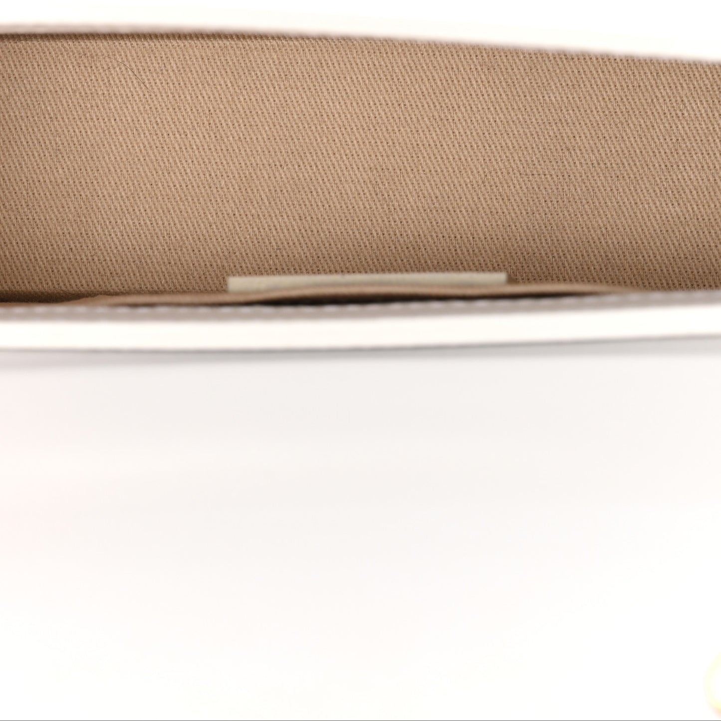 Smooth Calfskin Le Chiquito Long White