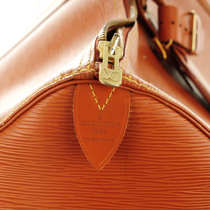 Louis Vuitton Epi Keepall 55 Cipango 8 of 9