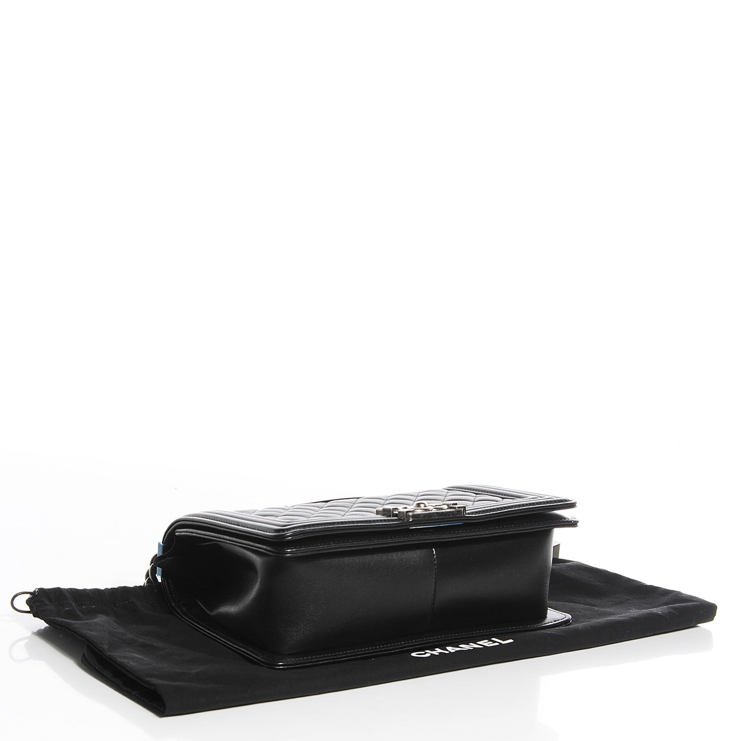 Chanel Calfskin Medium Boy Flap Black 4 of 8