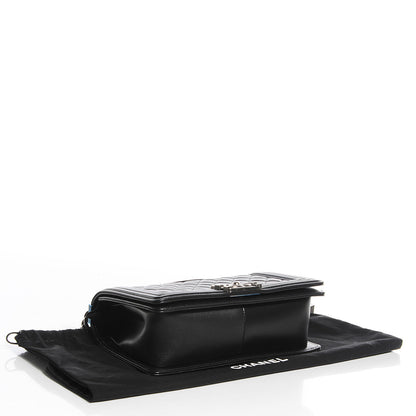 Chanel Calfskin Medium Boy Flap Black 4 of 8