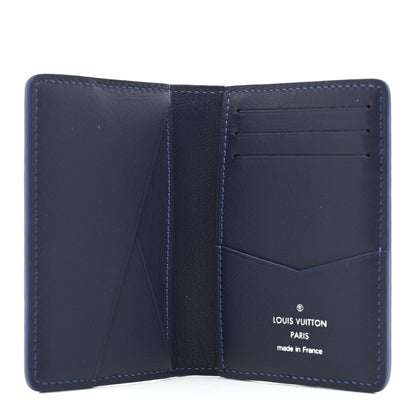 Louis Vuitton Alligator Pocket Organizer Frozen Blue 5 of 7