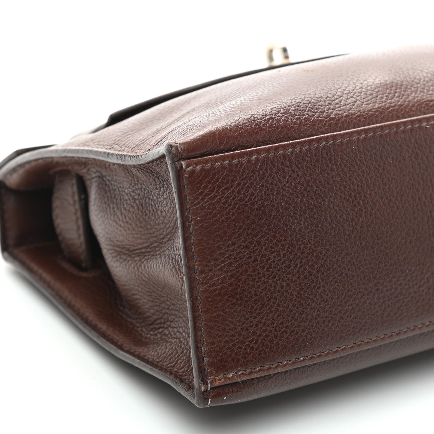 Evergrain Kelly Pochette Clutch Havane