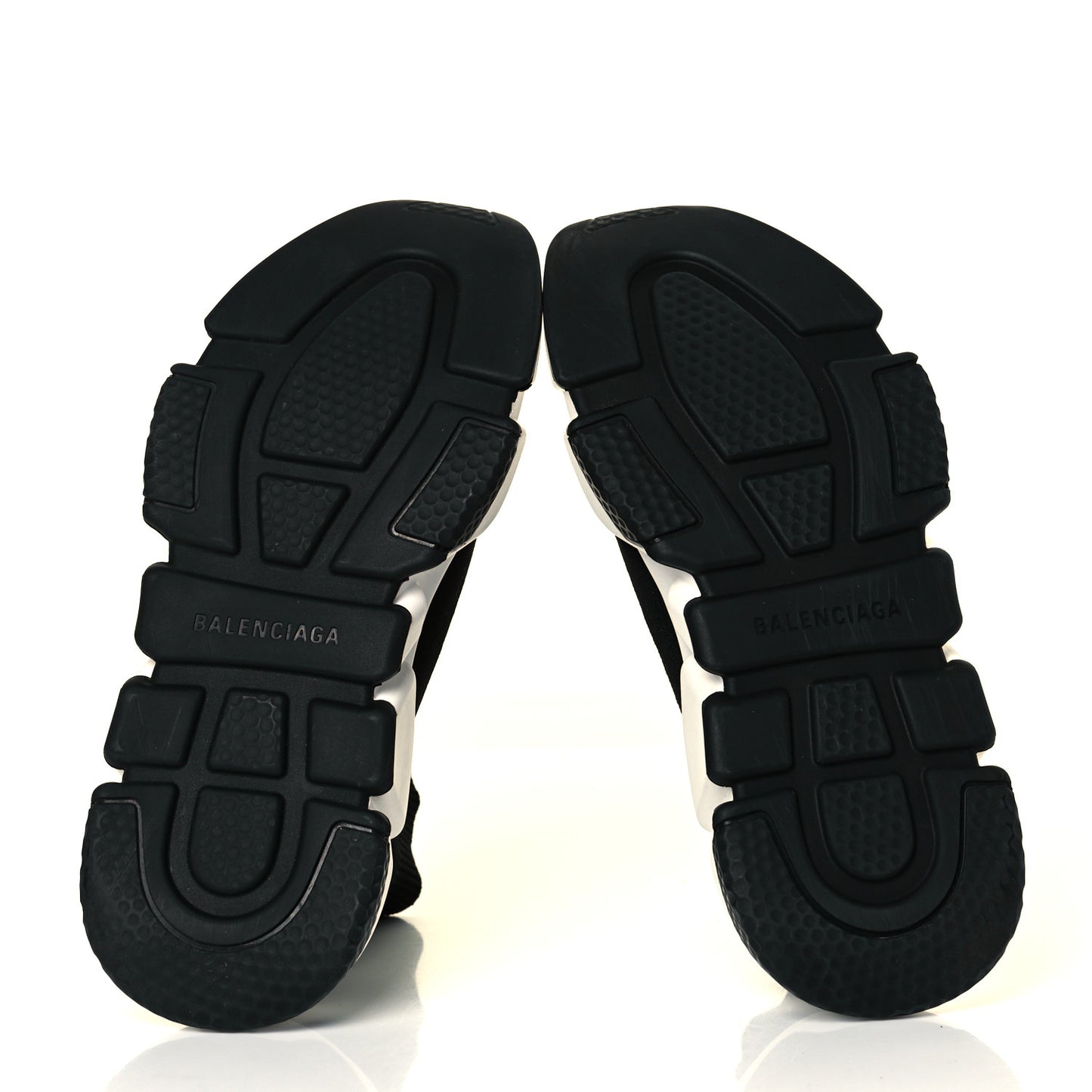 Neoprene Knit Womens Speed Sneakers 38 Black White