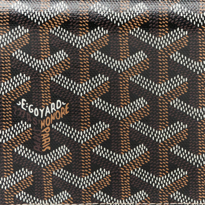 Goyard Goyardine Richelieu Wallet Black Gold 8 of 9