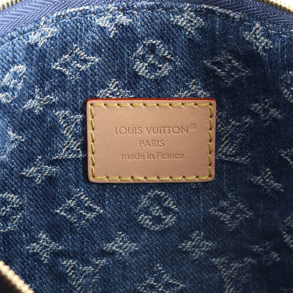 Louis Vuitton Monogram Pochette Accessories Cargo  Blue Denim 5 of 9