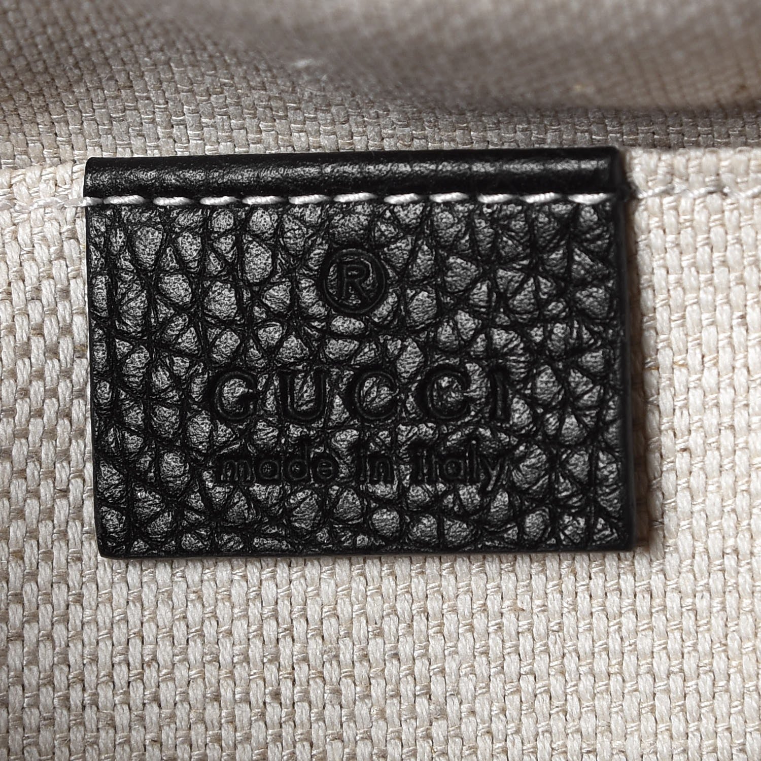 Gucci Pebbled Calfskin Small Soho Disco Bag Black 5 of 7
