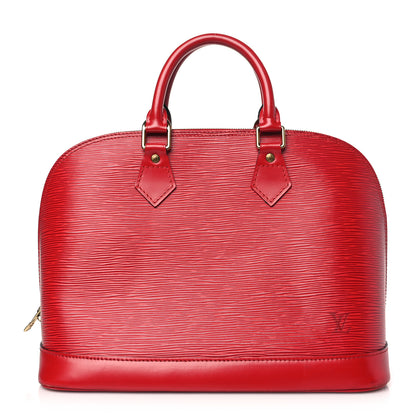 Louis Vuitton Epi Alma PM Castillan Red 1 of 9