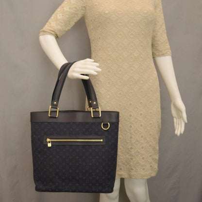 Louis Vuitton Mini Monogram Lucille GM Navy 2 of 7