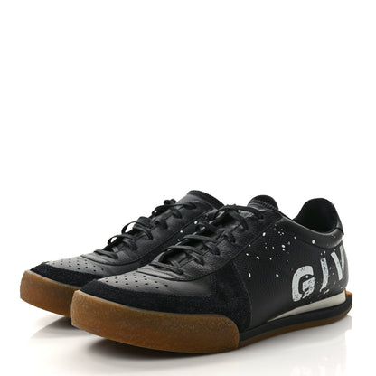 Givenchy Calfskin Mens Set 3 Logo Tennis Sneakers 41 Black White 3 of 12