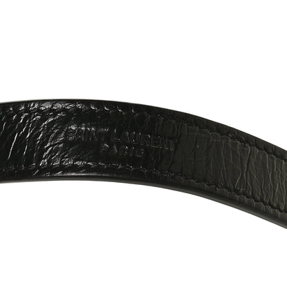 Saint Laurent Crinkled Calfskin Matelasse Monogram Niki Chain Wallet Black 8 of 11