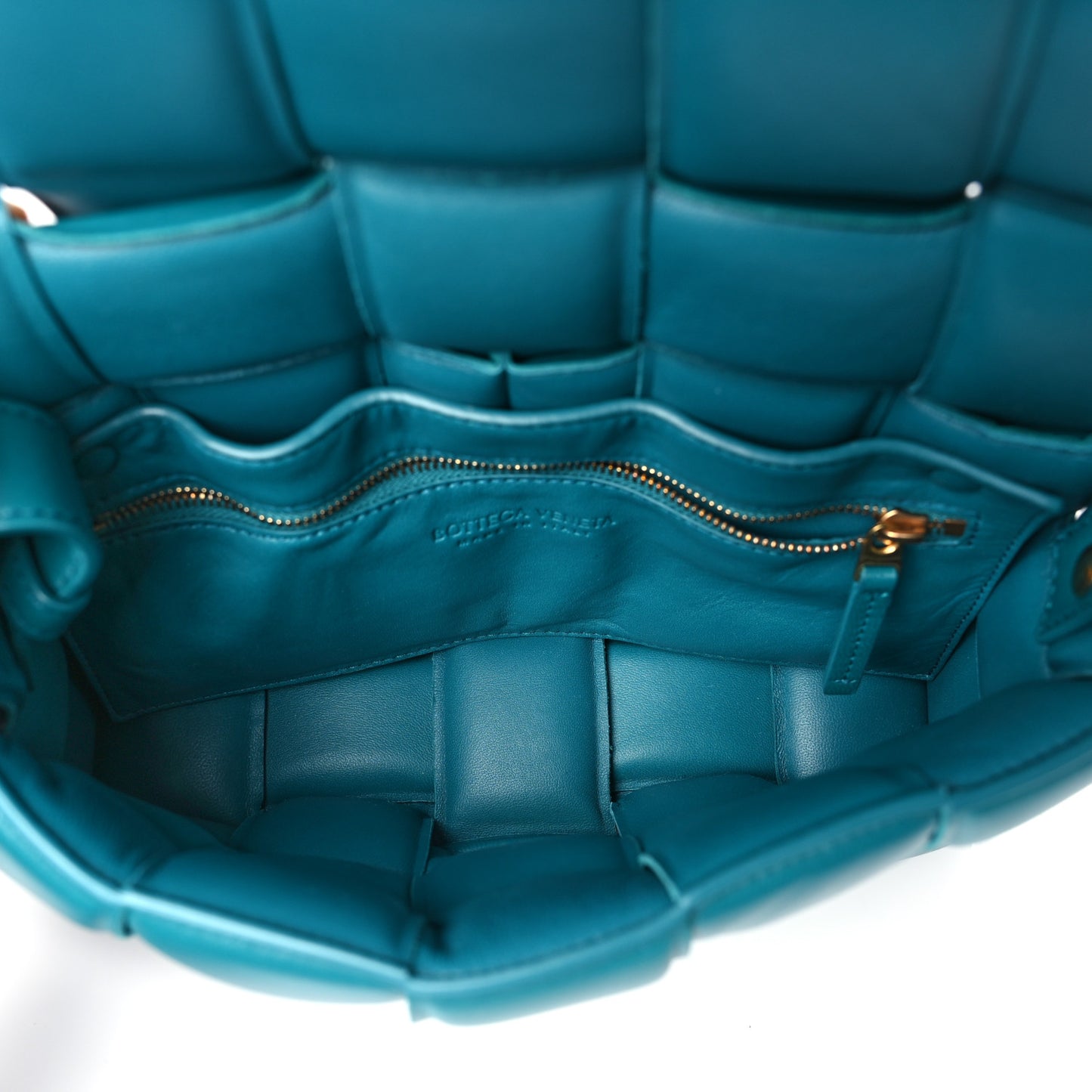 Nappa Maxi Intreccio Padded Cassette Crossbody Bag Blaster