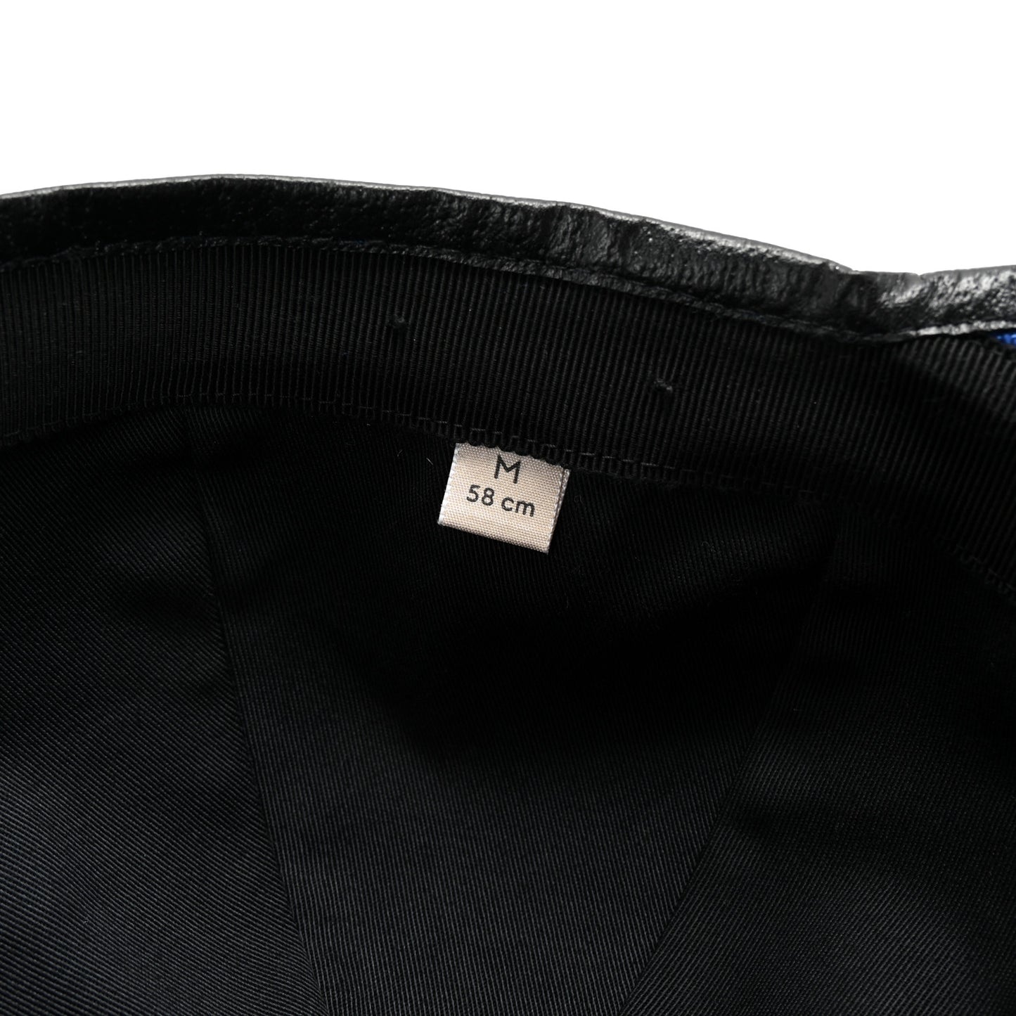 Econyl Nylon Monogram Off The Grid Baseball Hat M Orient Blue Black
