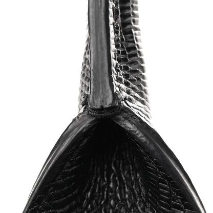 Givenchy Nappa Lizard Embossed Medium Easy Tote Black 12 of 17