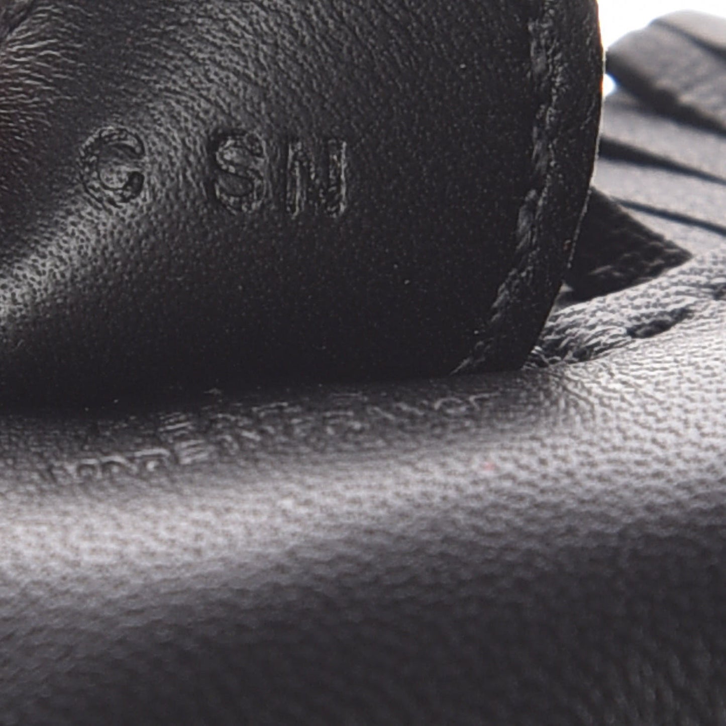 Milo Lambskin Grigri Rodeo Horse Bag Charm PM So Black