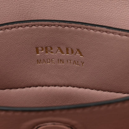 Prada Saffiano Cuir Medium Double Bag Black Mughetto 6 of 11