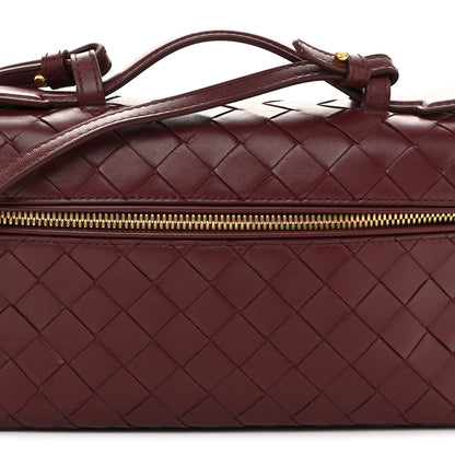 Bottega Veneta Nappa Intrecciato Bang Bang Vanity Case Cherry 8 of 12
