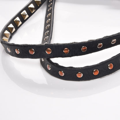 Valentino Garavani Vitello Medium Rockstud Tote Black 8 of 9