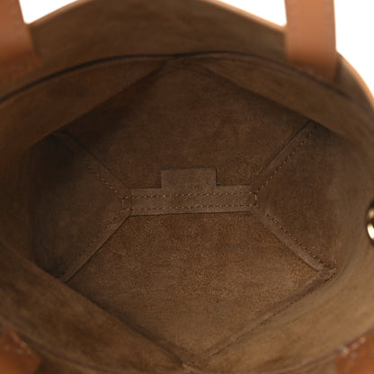 Loewe Shiny Calfskin Mini Puzzle Fold Tote Warm Desert 5 of 11