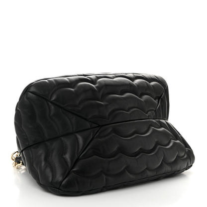 Chloe Quilted Calfskin Juana Shoulder Bag Black 4 of 10
