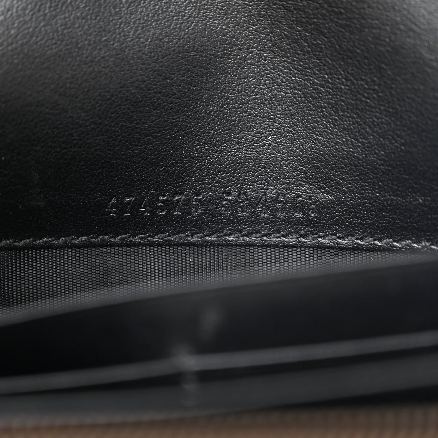 Calfskin Matelasse GG Marmont Chain Wallet Black