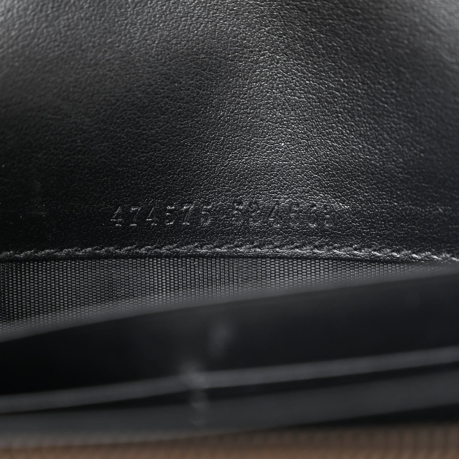 Gucci Calfskin Matelasse GG Marmont Chain Wallet Black 7 of 12