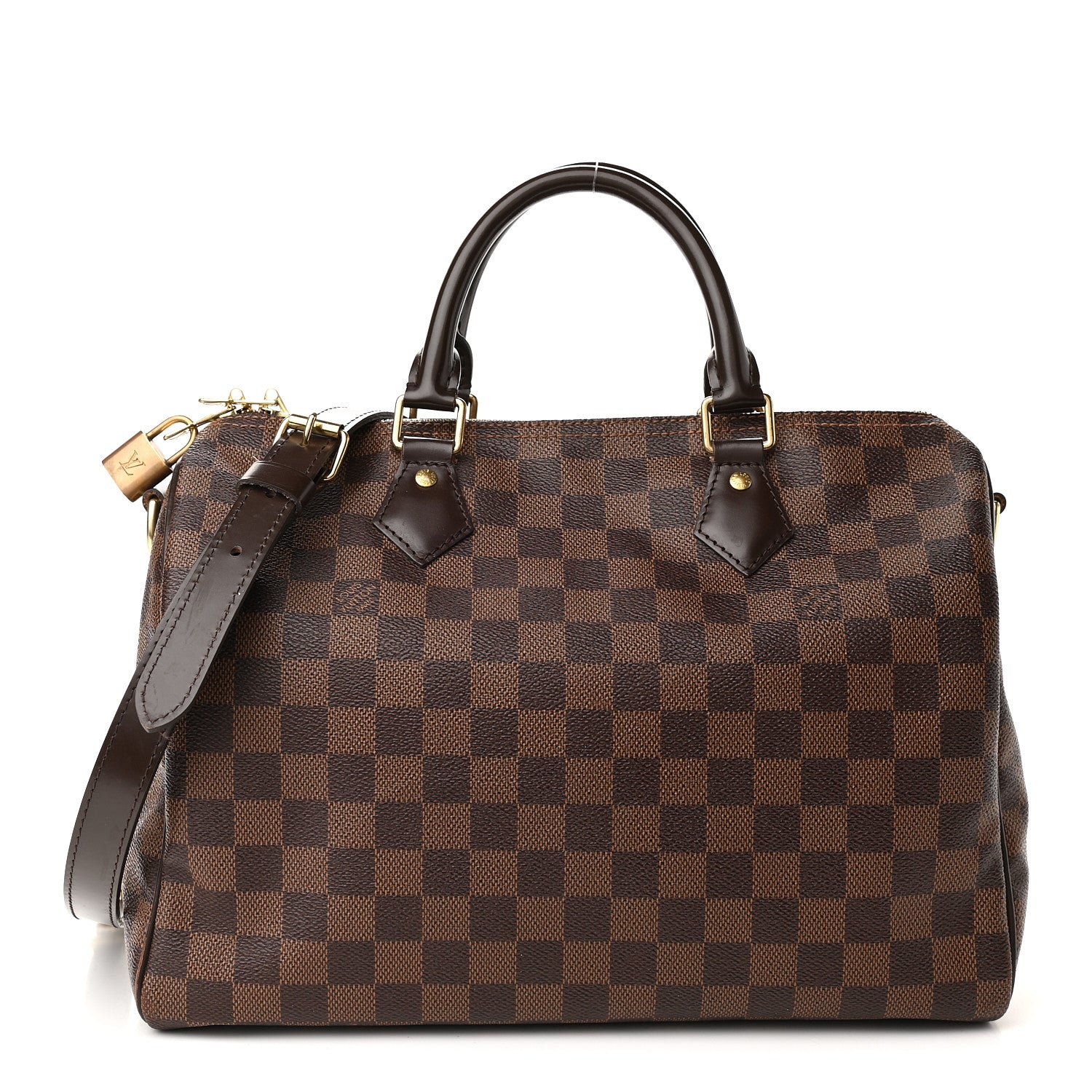 Louis Vuitton Damier Ebene Speedy Bandouliere 30 1 of 12