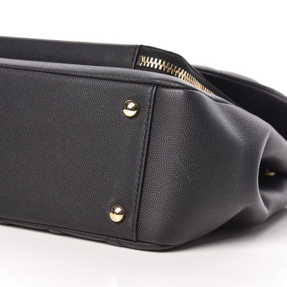 Chanel Caviar Quilted Large Business Affinity Flap Black 10 of 11