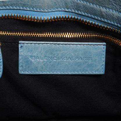Balenciaga Agneau Giant 21 Gold Hardware S Cityky Bleu 7 of 11
