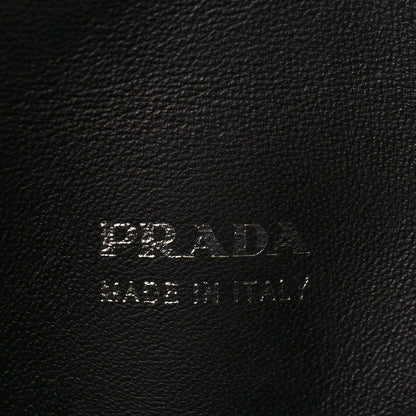 Prada City Calfskin Convertible Top Handle Tote Militare Green Black 6 of 14
