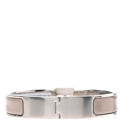 Hermes Enamel Clic Anneau Bracelet PM Marron Glace 3 of 5