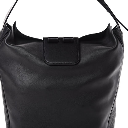 Hermes Swift Taurillon Clemence Vache Hunter Virevolte 24 Black 7 of 10