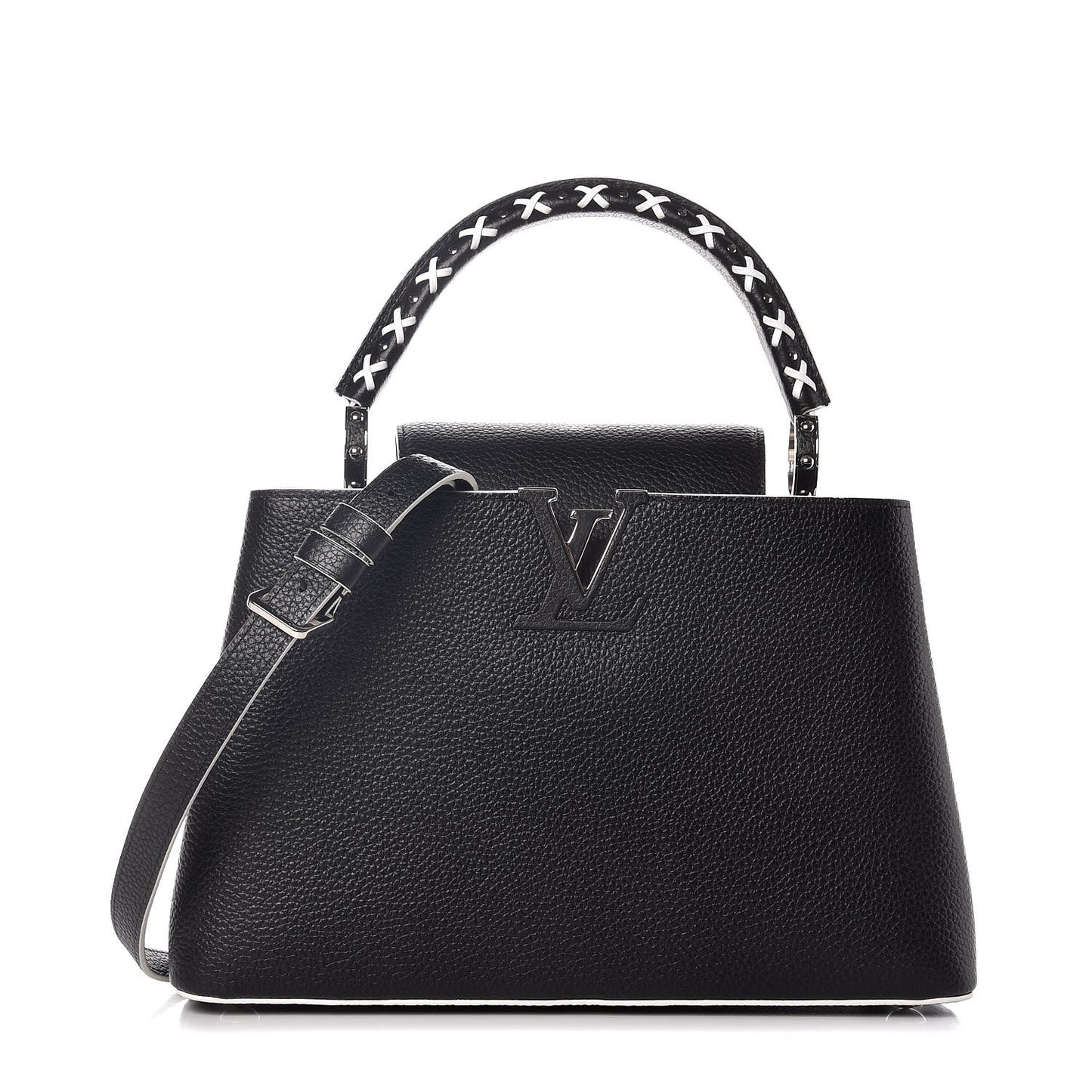 Taurillon Capucines PM Black