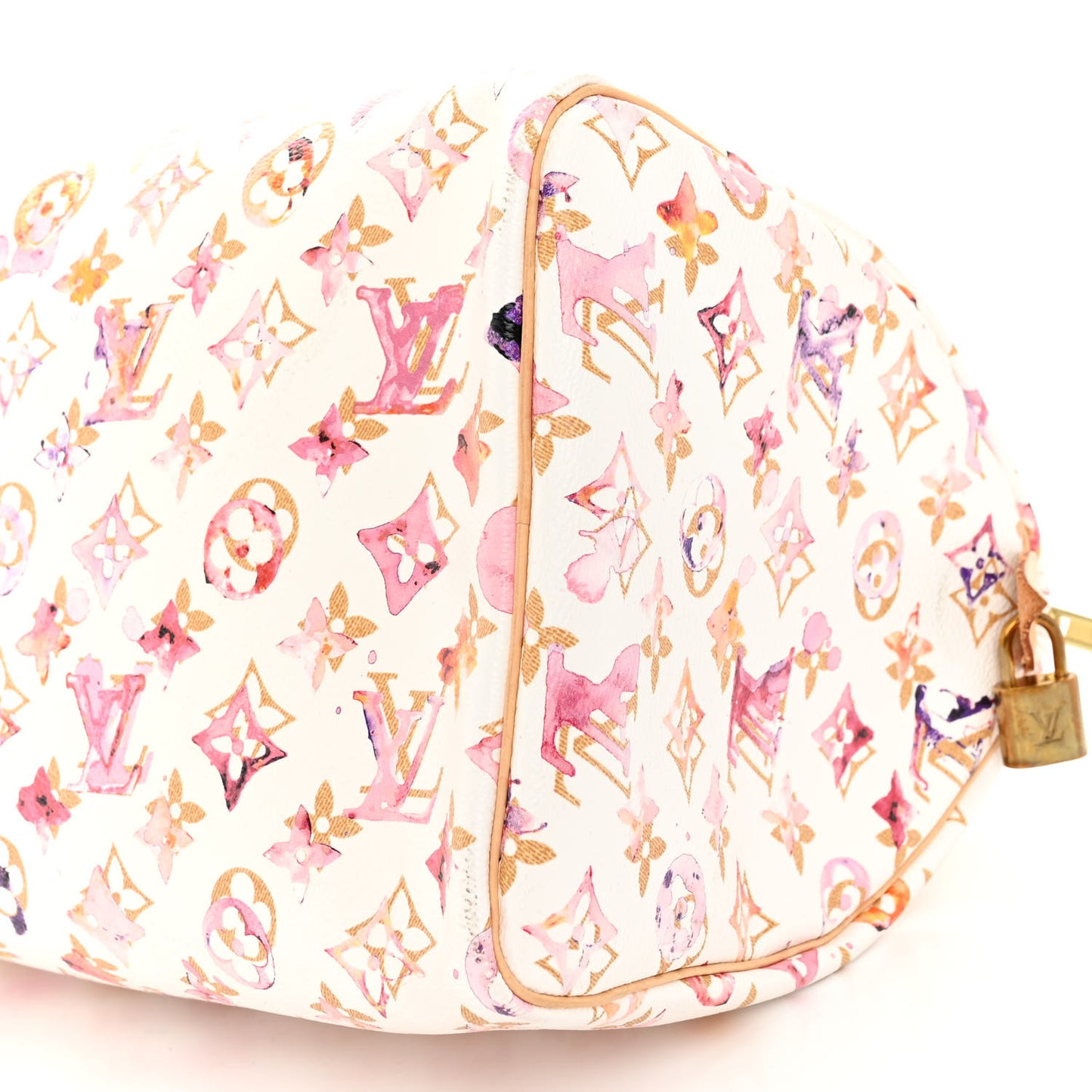 LOUIS VUITTON Watercolor Aquarelle Speedy 30 White