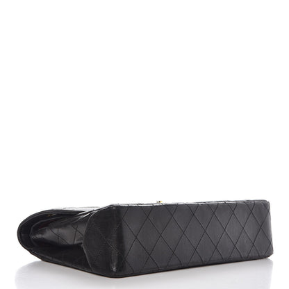 Chanel Lambskin Quilted Medium Double Flap Black 4 of 13