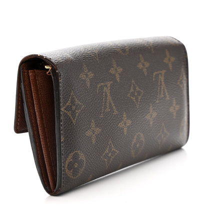 Louis Vuitton Monogram Sarah Wallet 3 of 13