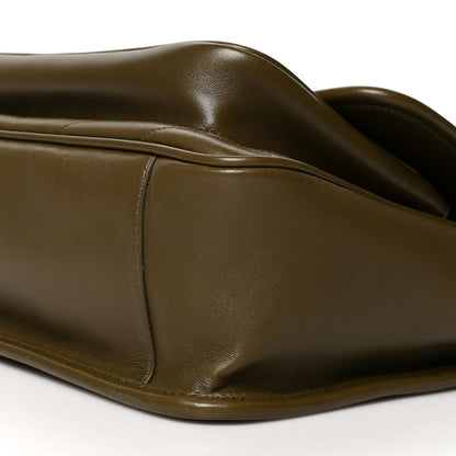 Saint Laurent Lambskin Matelasse Monogram Medium Niki Chain Satchel Seaweed 10 of 11