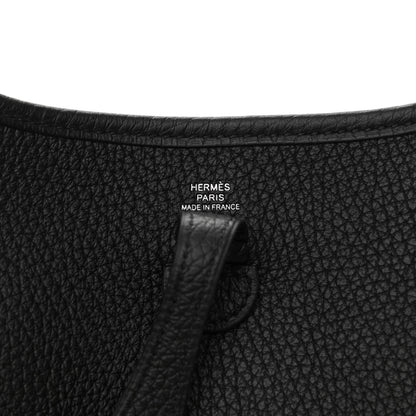 Hermes Taurillon Clemence Evelyne TPM Black 5 of 9
