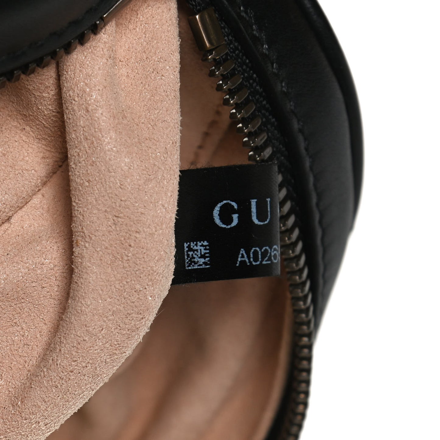 Calfskin Matelasse GG Marmont Belt Bag 95 38 Black