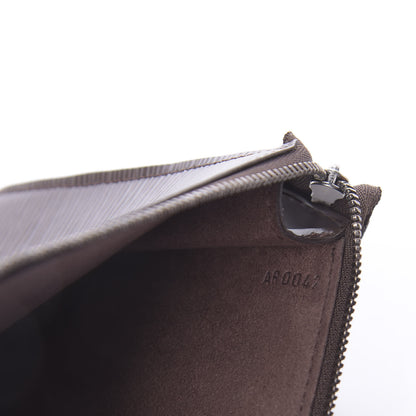 Louis Vuitton Epi Pochette Accessories 24 Moka 8 of 10