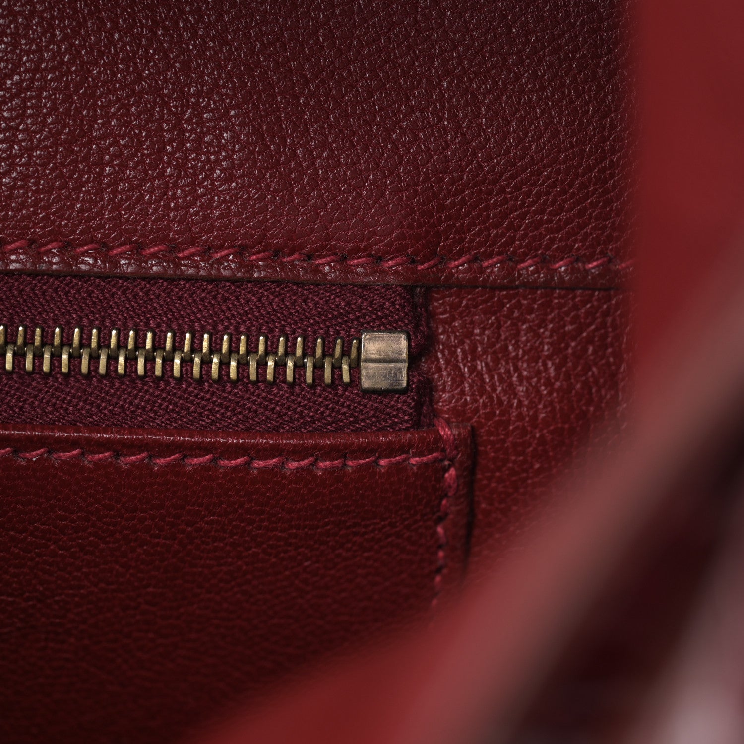 Hermes Shiny Alligator Birkin 35 Rouge Vif 18 of 38