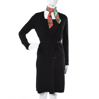 Hermes Silk Grande Tenue Twilly Vert Orange Corail 2 of 5