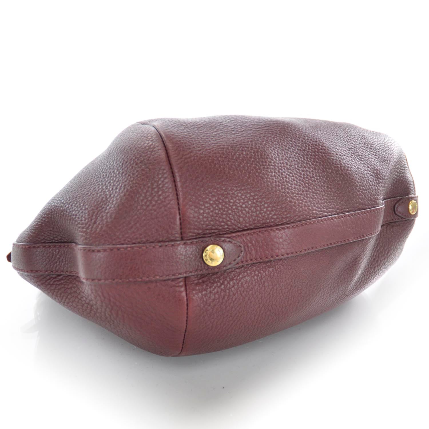 Prada Vitello Daino Hobo Amaranto 4 of 9