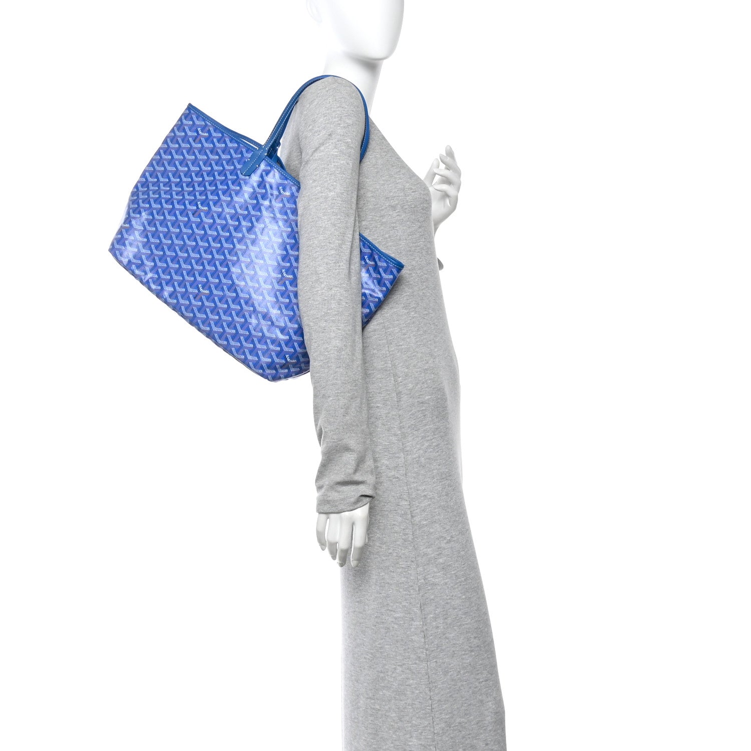 Goyard Goyardine Saint Louis PM Sky Blue 2 of 12