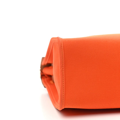 Hermes Toile Vache Hunter Herbag Zip 31 PM Orange 9 of 14