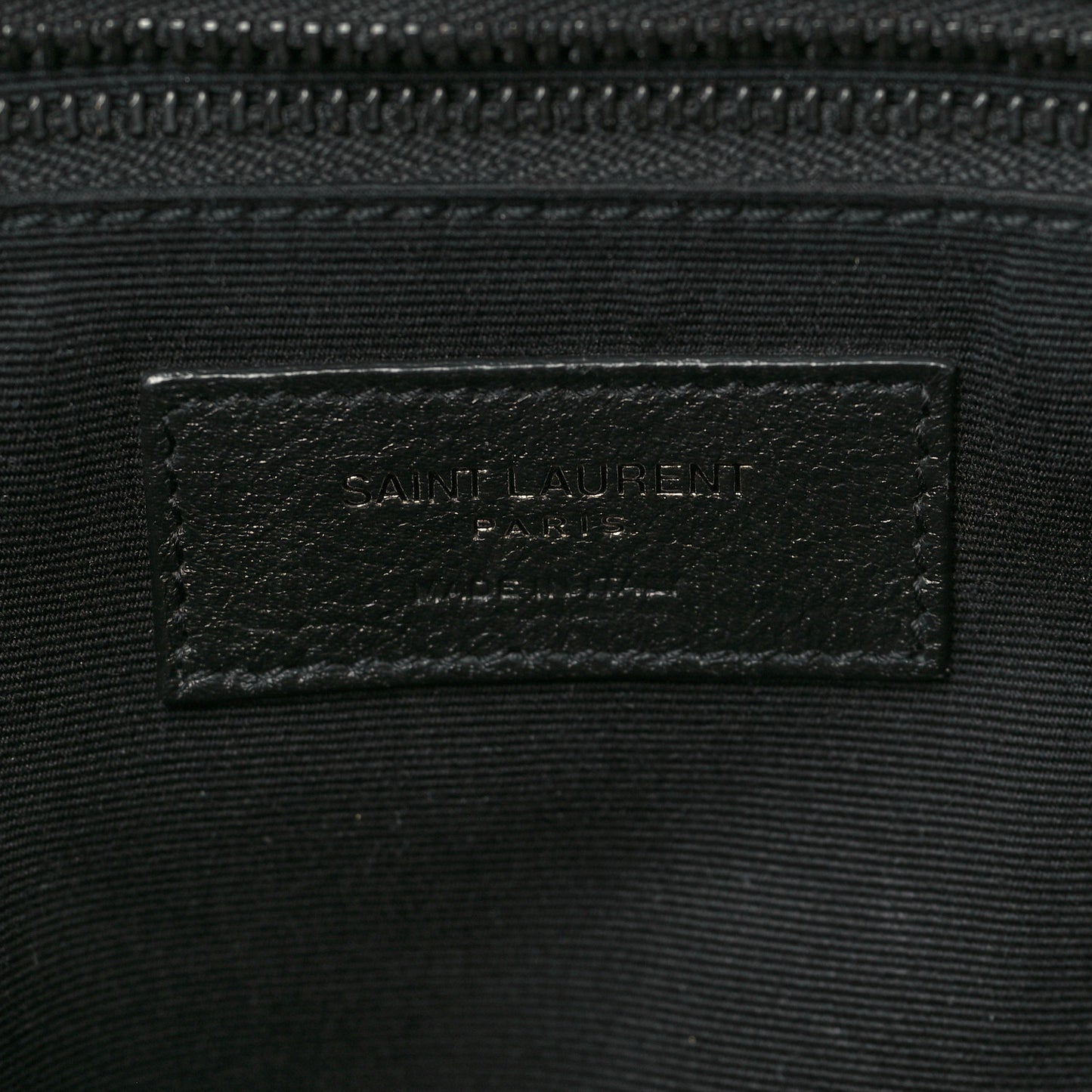 Crinkled Calfskin Matelasse Monogram Medium Niki Chain Satchel Black